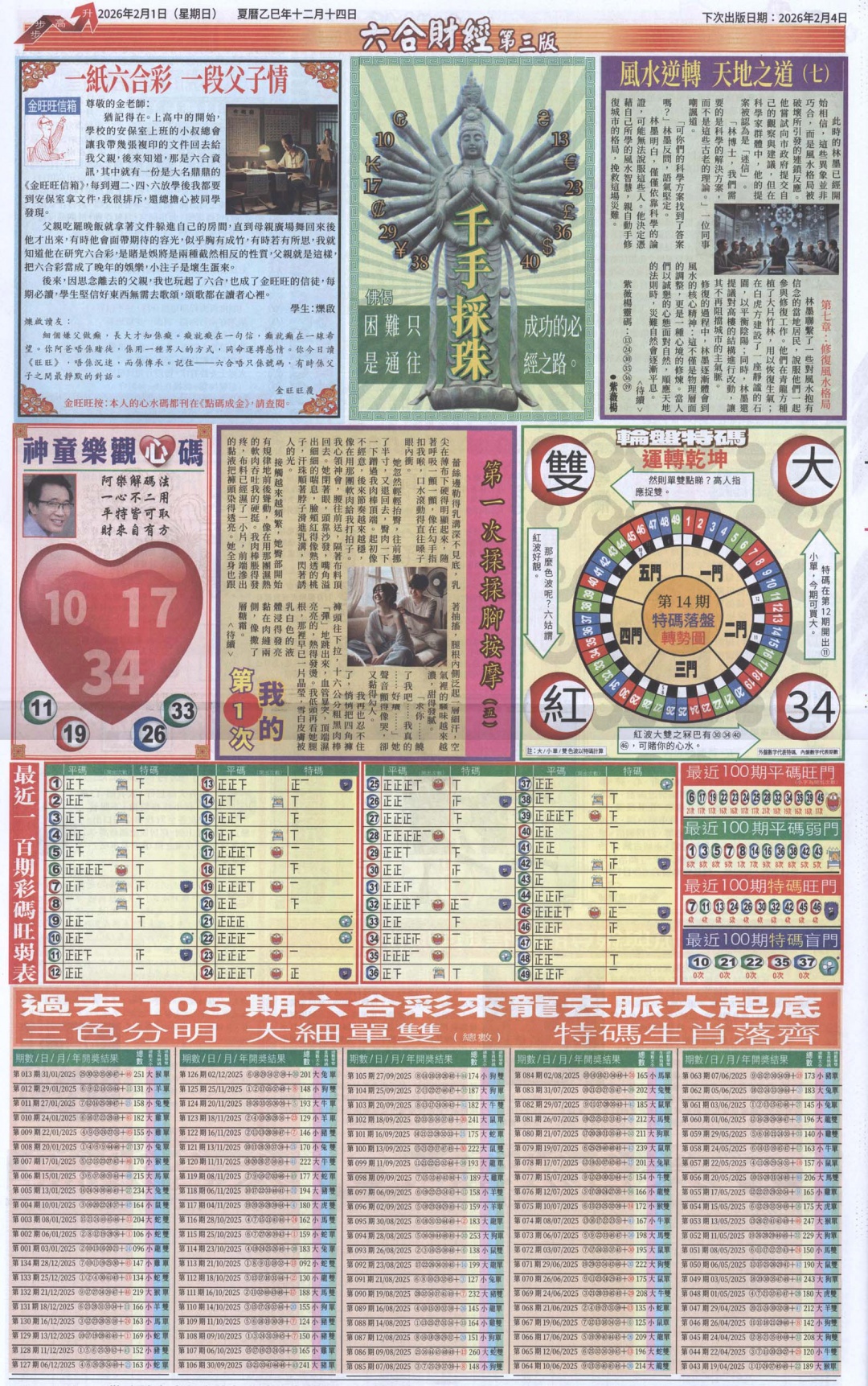 014期六合财经C加大版[图]